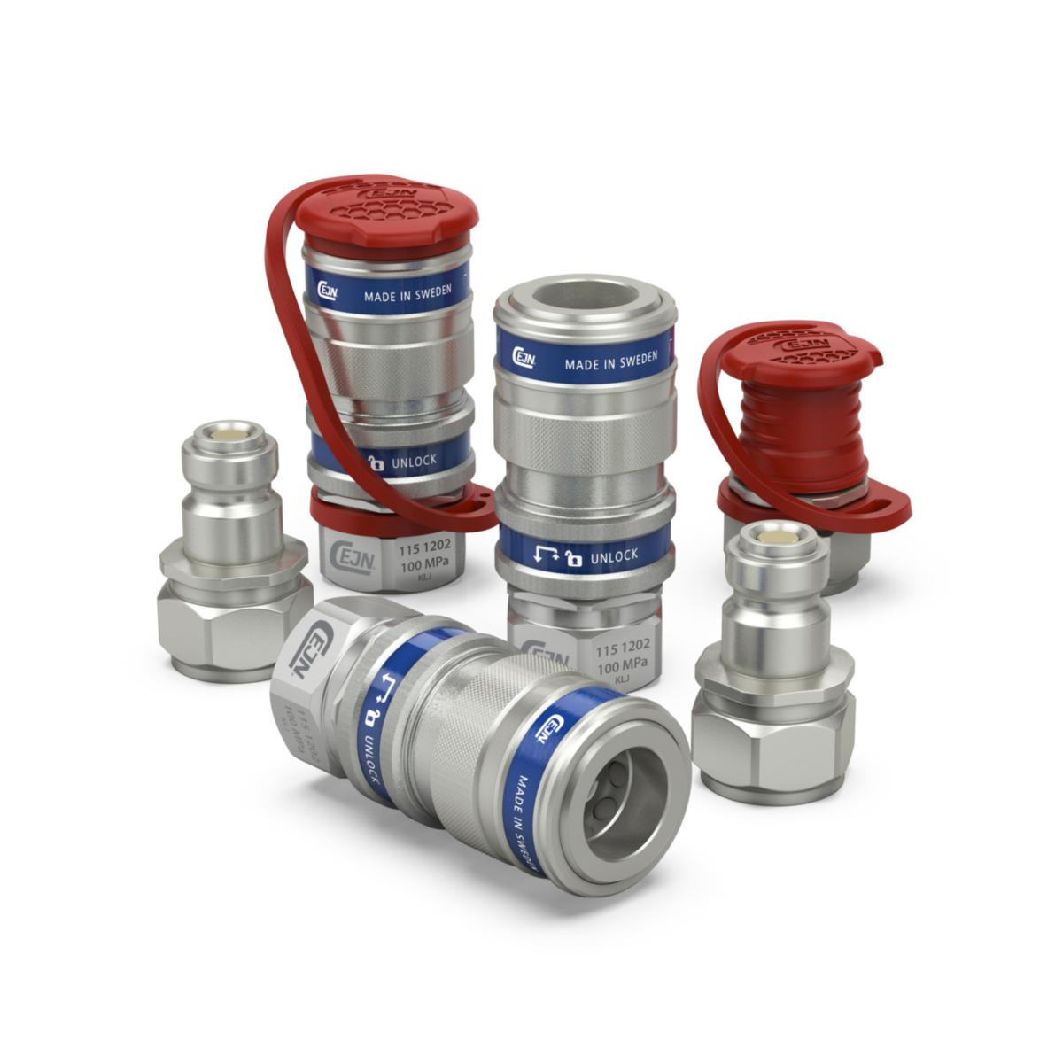 Hydrauliikkaliitin Cejn sarja 115 100Mpa - PISTOKE LETKURIKKOVENTTIILILLÄ NPT 3/8 1000BAR CEJN 101156474