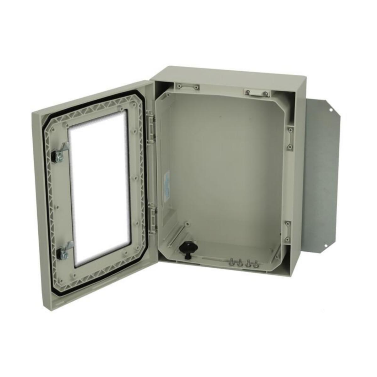 Asennuskotelo PC Fibox 403015 Arca IEC - ASENNUSKOTELO PC FIBOX ARCA 403015W 400x300x150mm IP66 HA