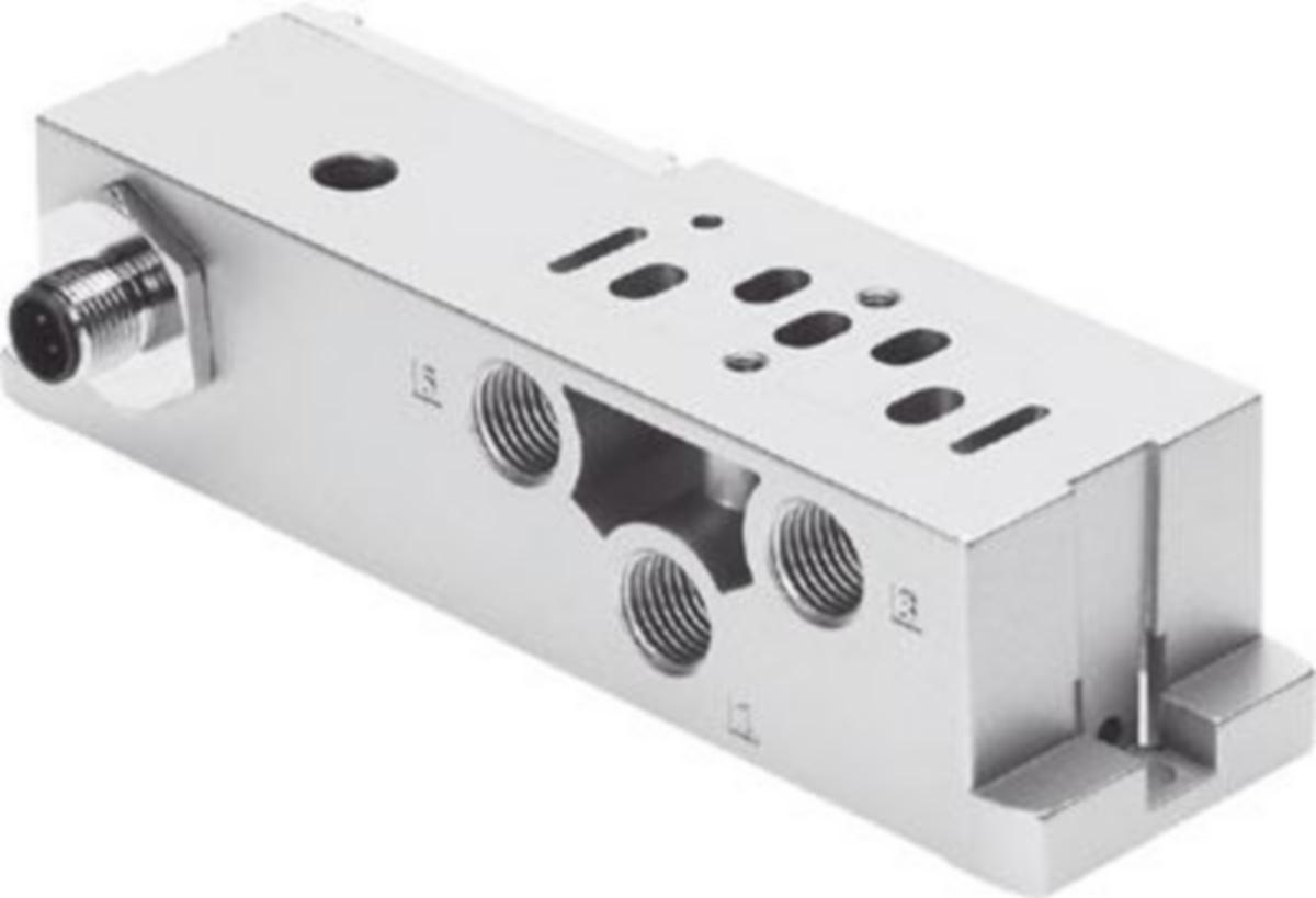 Asennuslevyt Festo VTSA:lle, ISO 15407-2, ISO-5599-2 - POHJALEVY 541069 FESTO VABS-S4-1S-G14-B-R3