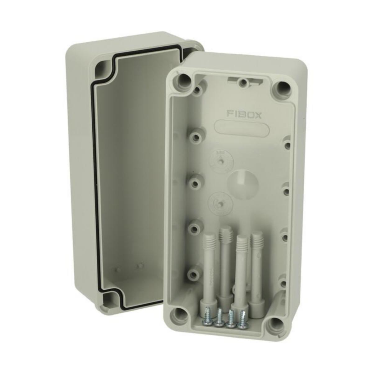 Asennuskotelo PC/ABS Fibox D Piccolo - ASENNUSKOTELO ABS FIBOX ABS D 85 G