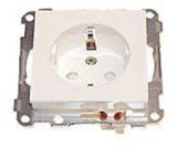 Pistorasia ELKO upotettava keskiölevyllä maadoitettu