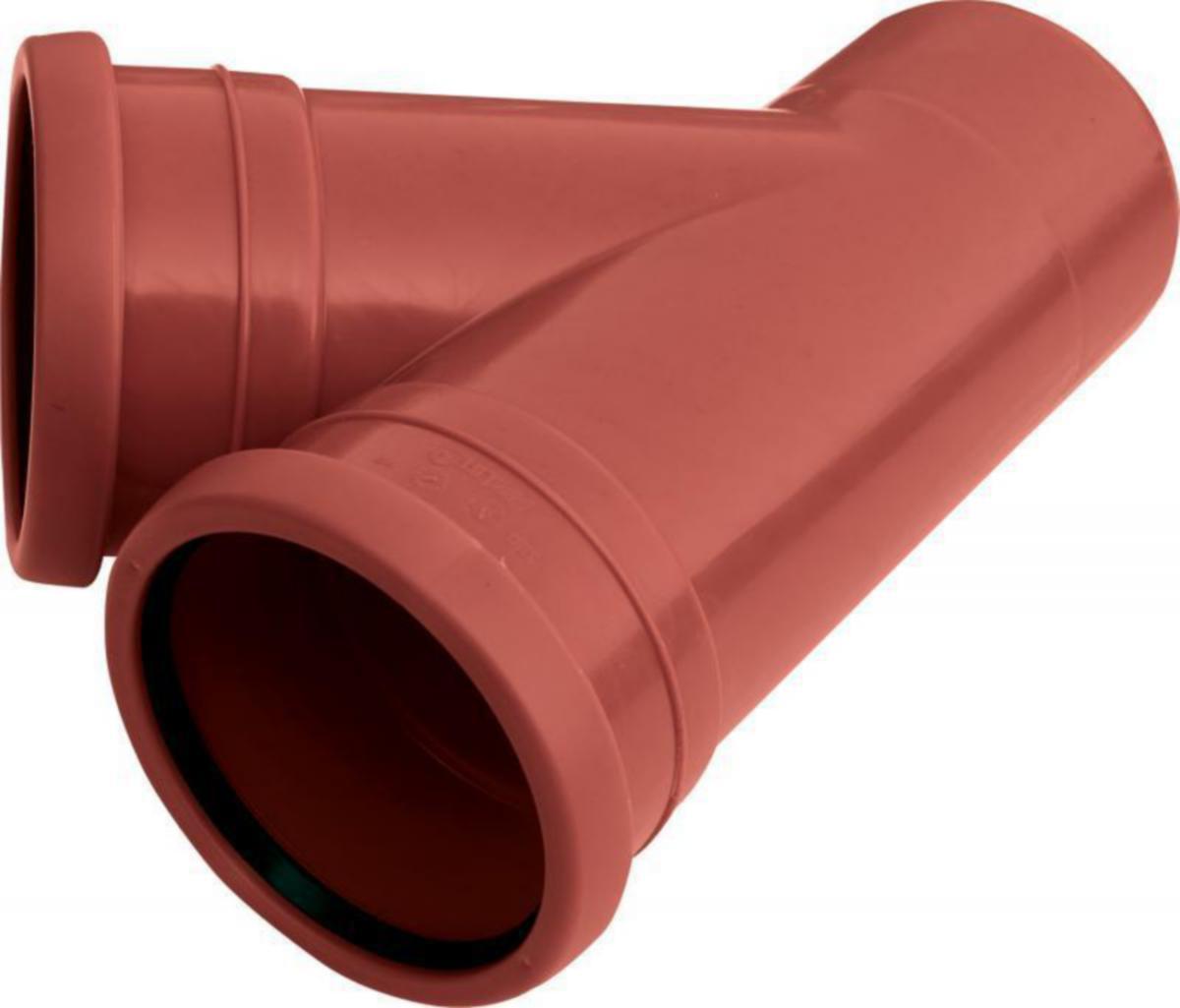 Haarayhde PVC NAL 45° - HAARA MUHVI-,PISTOYHDE PVC DU 315-110/45AST.