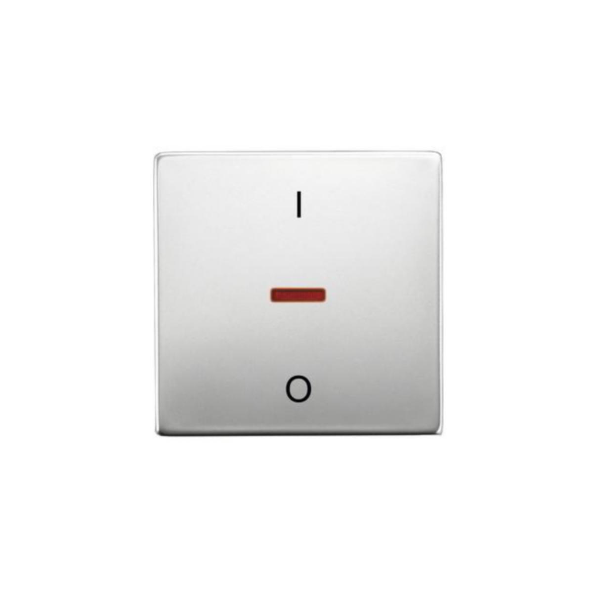 Vipu ABB Impressivo punaisella linssillä ja 1/0 merkinnällä - VIPU IMPRESSIVO VIPU1/IP20 LI 1/0