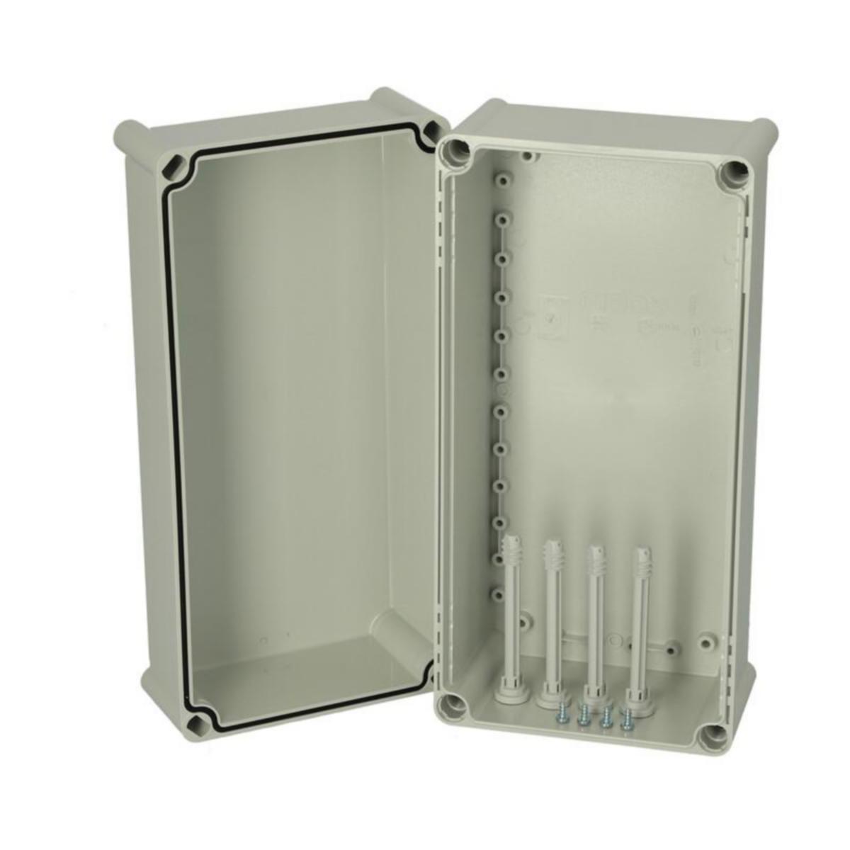 Asennuskotelo PC/ABS Fibox 3819 Solid - ASENNUSKOTELO PC FIBOX PC 3819 18 G