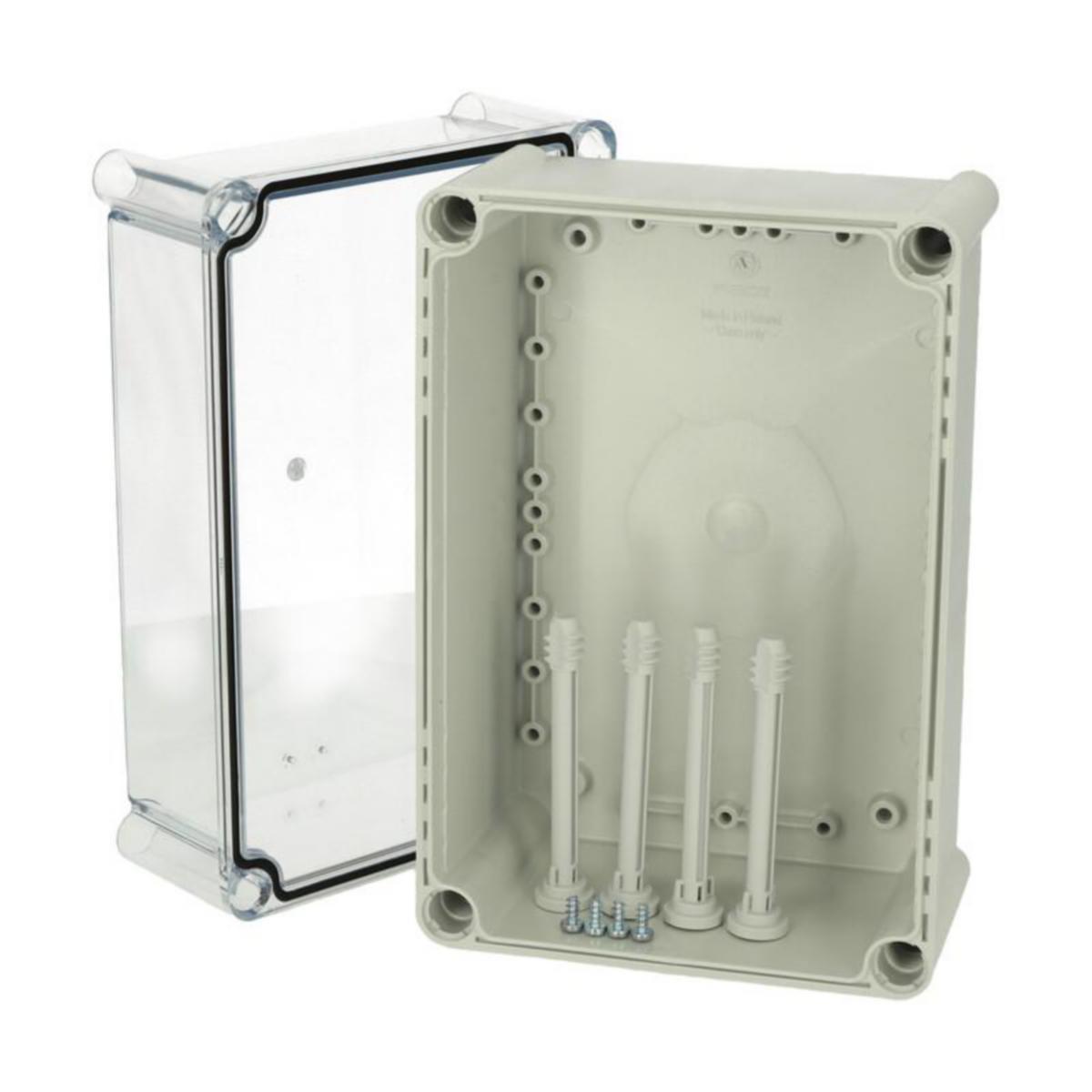 Asennuskotelo PC/ABS Fibox 2819 Solid - ASENNUSKOTELO PC FIBOX PC 2819 18 T