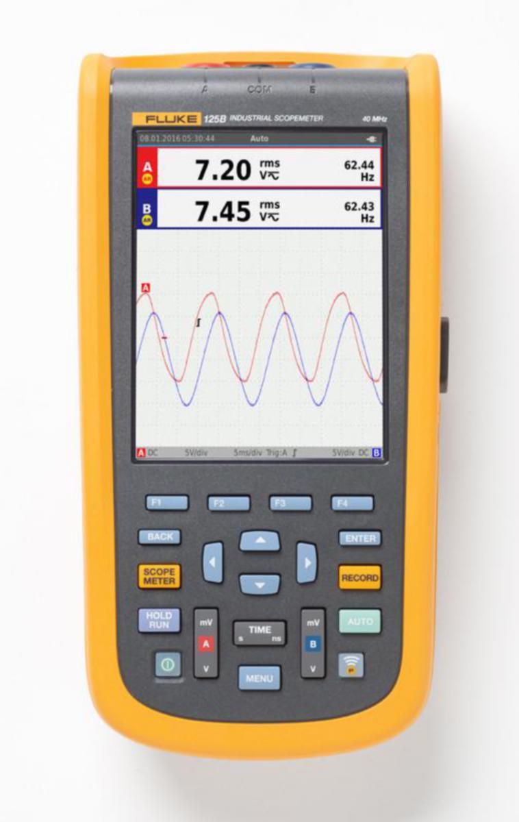 Oskilloskooppi 125B/EU Fluke - OSKILLOSKOOPPI SCM FLUKE 125B/EU 40mHz