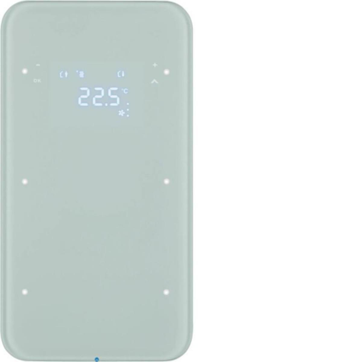 Painike KNX Hager R.1 - PAINIKE KNX R.1 2OS TERM+LED-N. LASI VAL