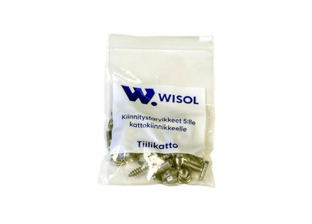 Asennustarvikepakkaus Wisol - ASENNUSTARVIKEPAKKAUS WISOL RUUVIPUSSI 5 TIILIKATON KANNAK