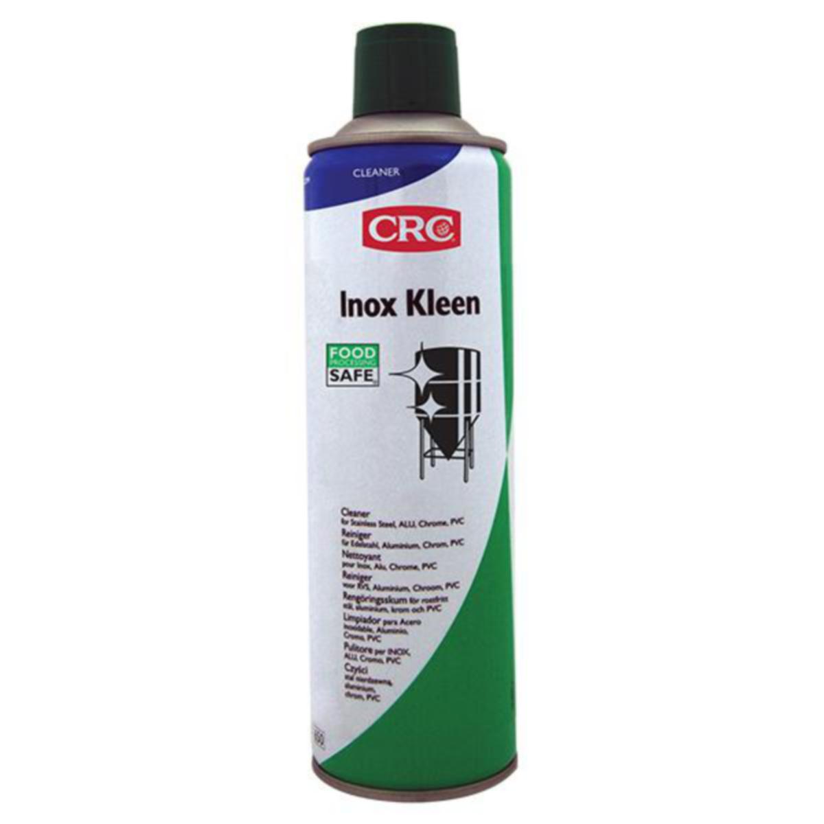 Puhdistusspray CRC Inox Kleen 8040 - PUHDISTUSSPRAY METALLI 500ML CRC INOX KLEEN NSF