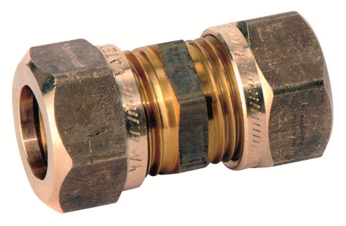 Puserrusliitin Vatette suora - PUSERRUSLIITIN SUORA VATETTE 28 MM (0311500)