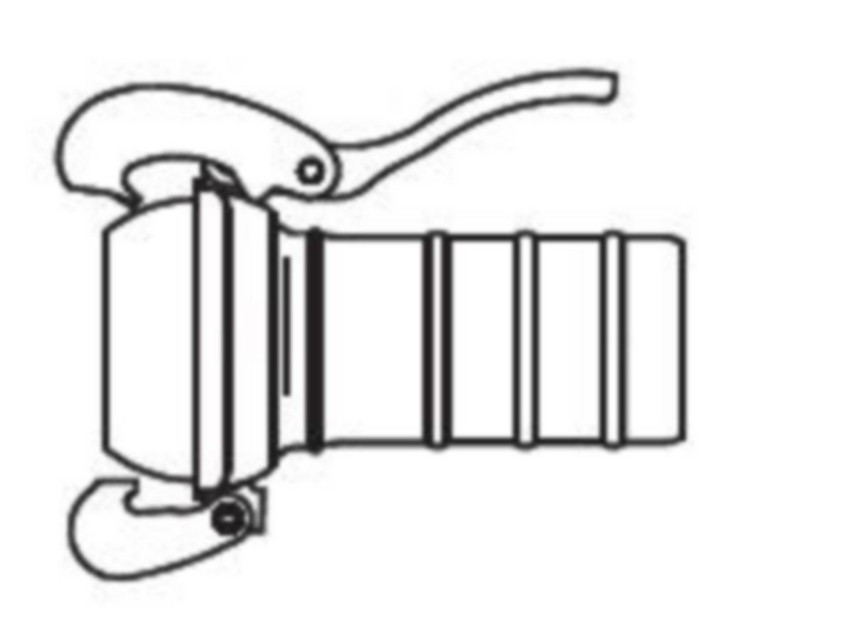 Lokaliitin Dunlop Hiflex Bauer uros letkukaralla - LOKALIITIN KARALLA 5" PALLO DH 133BP-L BAUER