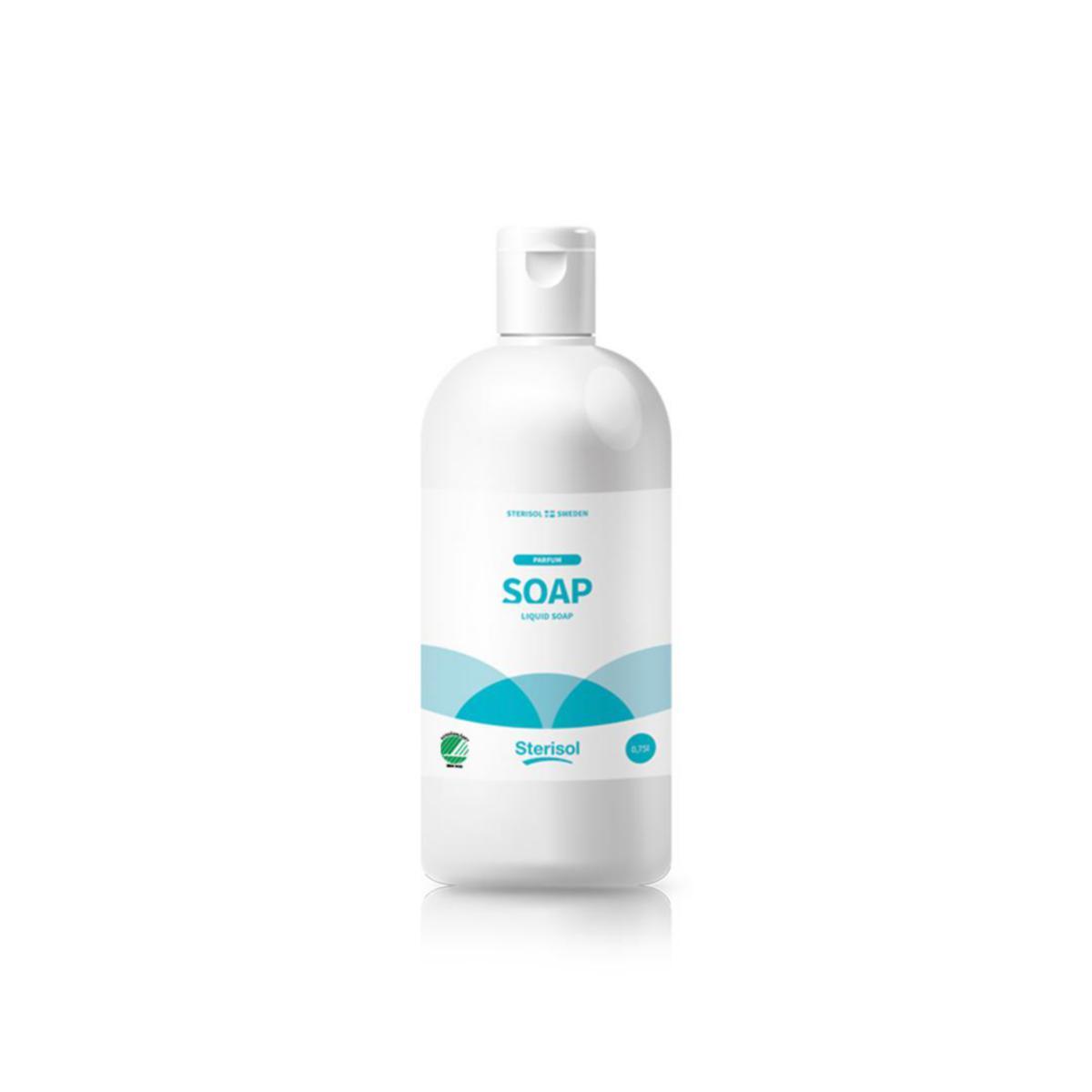Nestesaippua Sterisol 4461 ja 4822 - NESTESAIPPUA HAJUSTETTU STERISOL SWEDEN 4822 750ML