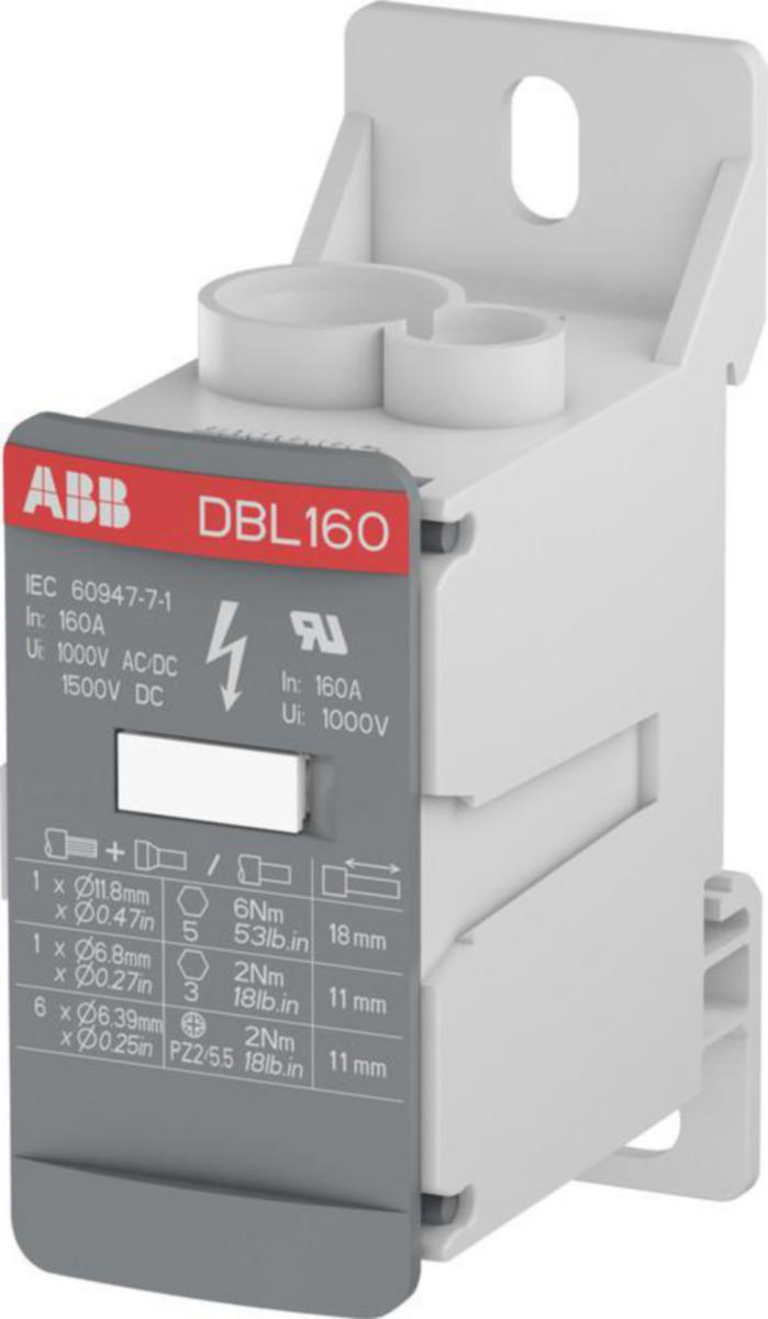 Haaroitusliitin TE / ABB Entrelec -liittimet - HAAROITIN TE/ABB ENTRELEC DBL160 HAAROITUSLIITIN