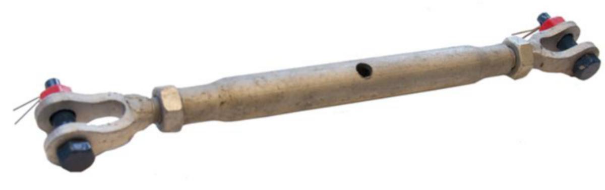 Vanttiruuvi Certex umpirunko haarukka-haarukka - VANTTIRUUVI M16 HAAR+HAAR VR16HH