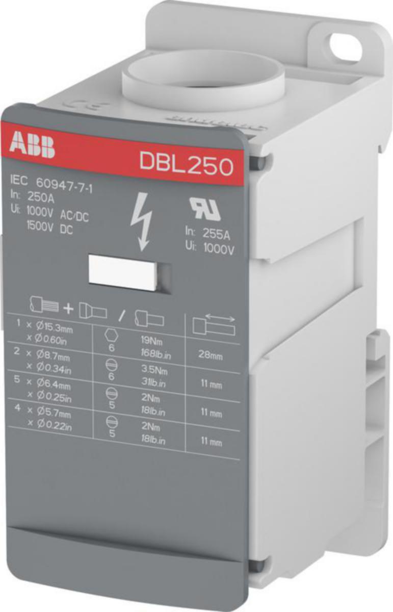 Haaroitusliitin TE / ABB Entrelec -liittimet - HAAROITIN TE/ABB ENTRELEC DBL250 HAAROITUSLIITIN
