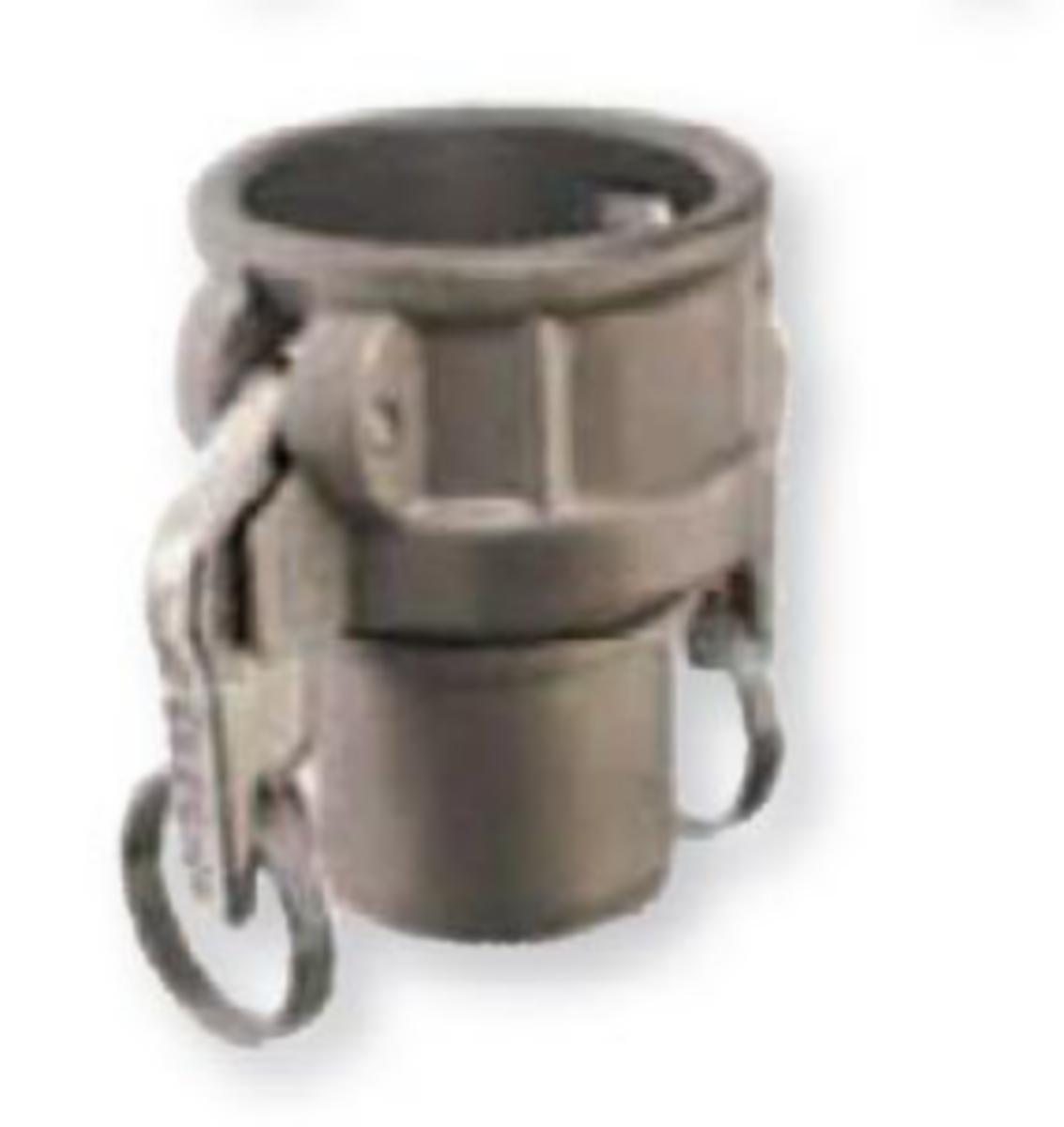 Nokkavipuliitin lukittava tyyppi C letkukara sileä - NOKKAVIPULIITIN TURVALUKI.2"SS DH VLCR050DSAF