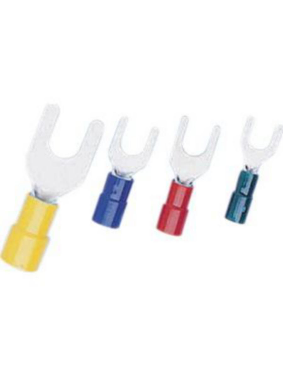 Haarukkakaapelikengät Elematic - HAARUKKAKAAPELIKENKÄ ELEMATIC 1.5-2.5mm2 M4 100kpl/pss