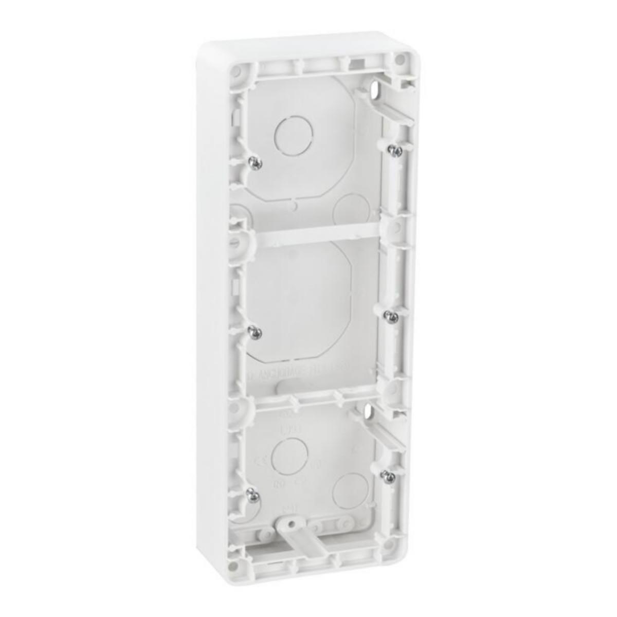Pinta-asennuskehys ELKO RS16 3-os kojeelle - PINTAKEHYS ELKO RS16 3OS/IP20/84MM VAL H=35MM