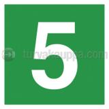 Kerrosnumerot muovia jälkivalaisevat ST