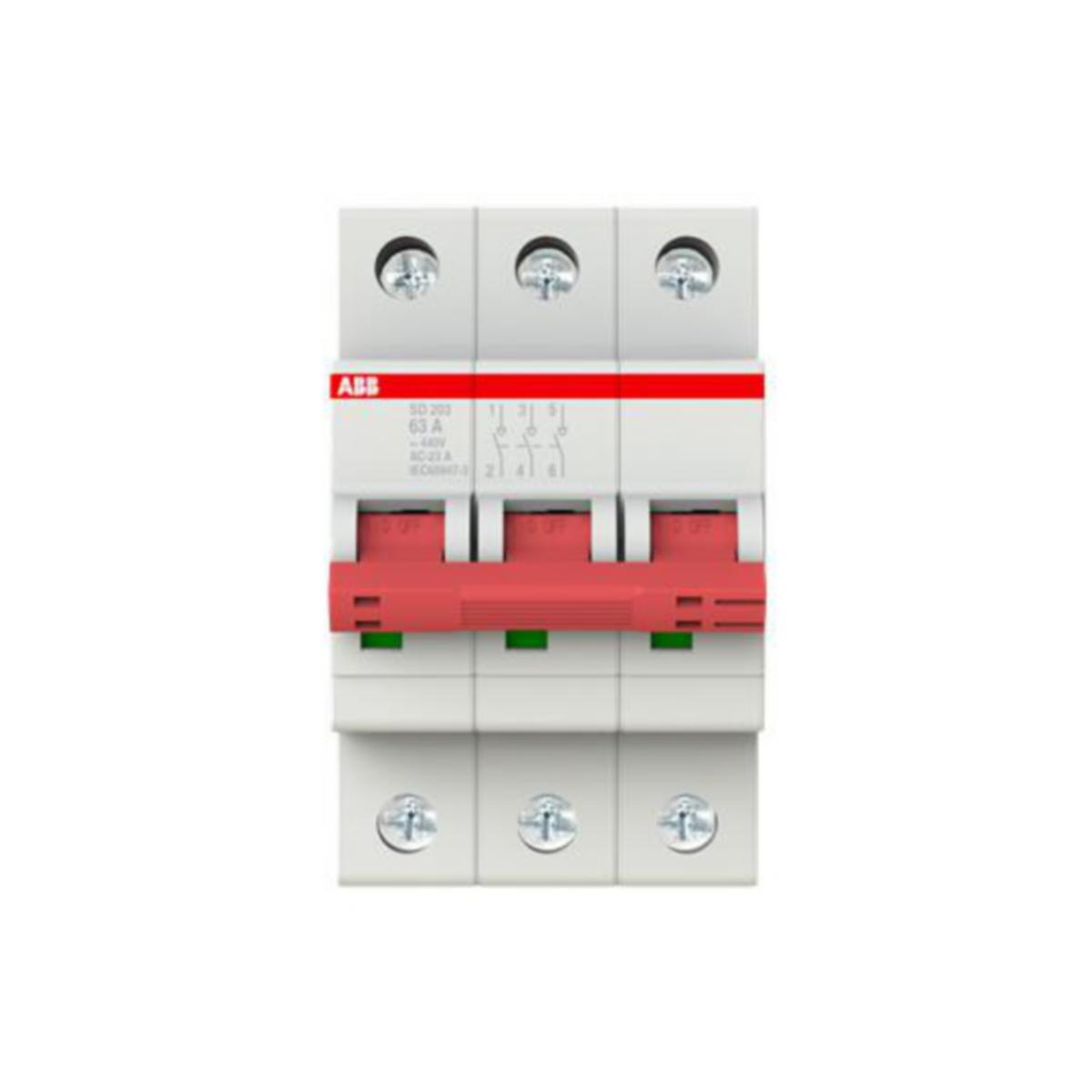 Kuormankytkin vipu ABB SD200 - KUORMANKYTKIN VIPU SD200 3P 63A