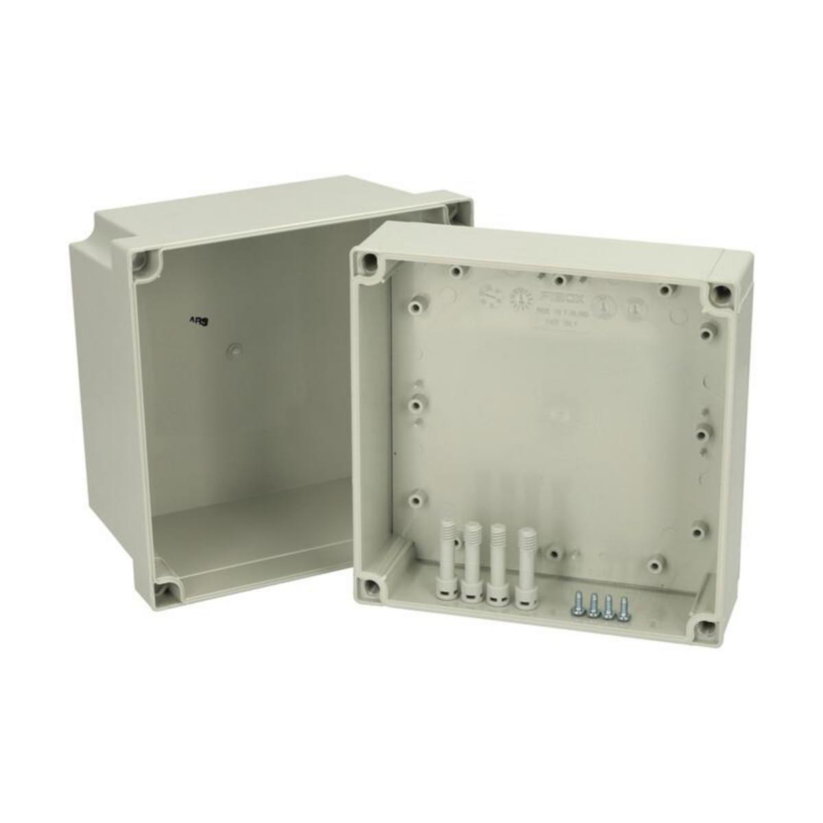 Asennuskotelo MNX ABS 180x180 Fibox - ASENNUSKOTELO ABS FIBOX ABS 175/150 HG