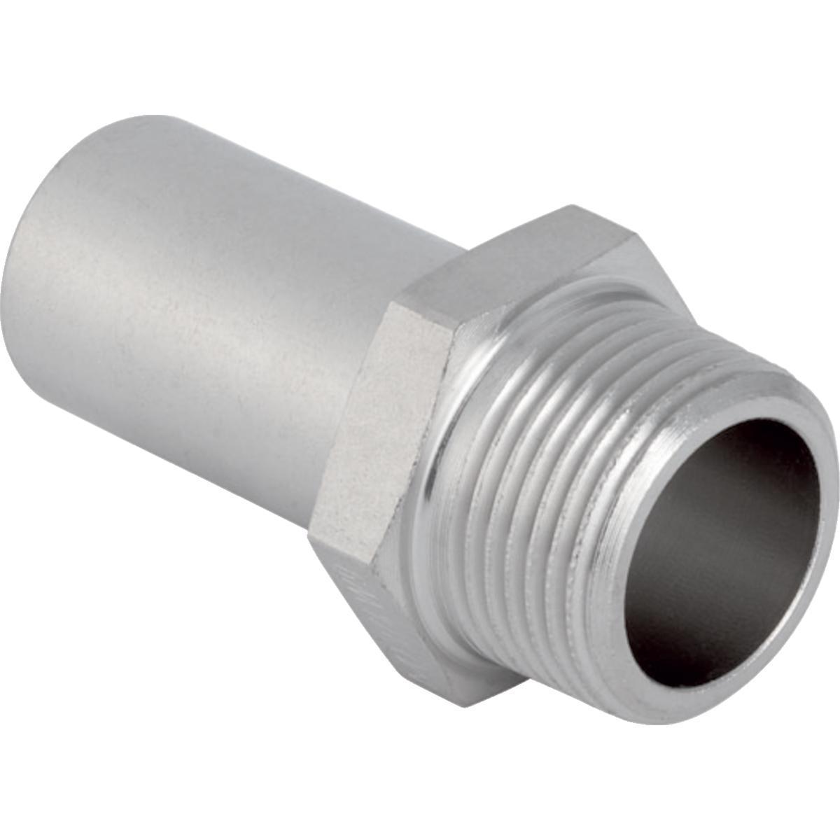 Puristusliitin Geberit Mapress Therm pisto-kierre uk - PURISTUSLIITIN PISTO-KIERRE UK THERM 28MM-1"