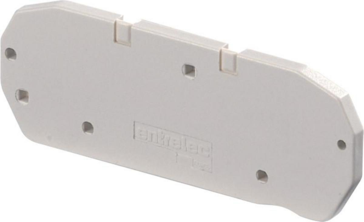 Päätylevy TE / ABB Entrelec -liittimet - PÄÄTYLEVY TE/ABB ENTRELEC PÄÄTYLEVY, JOUSILIITTIMELLE