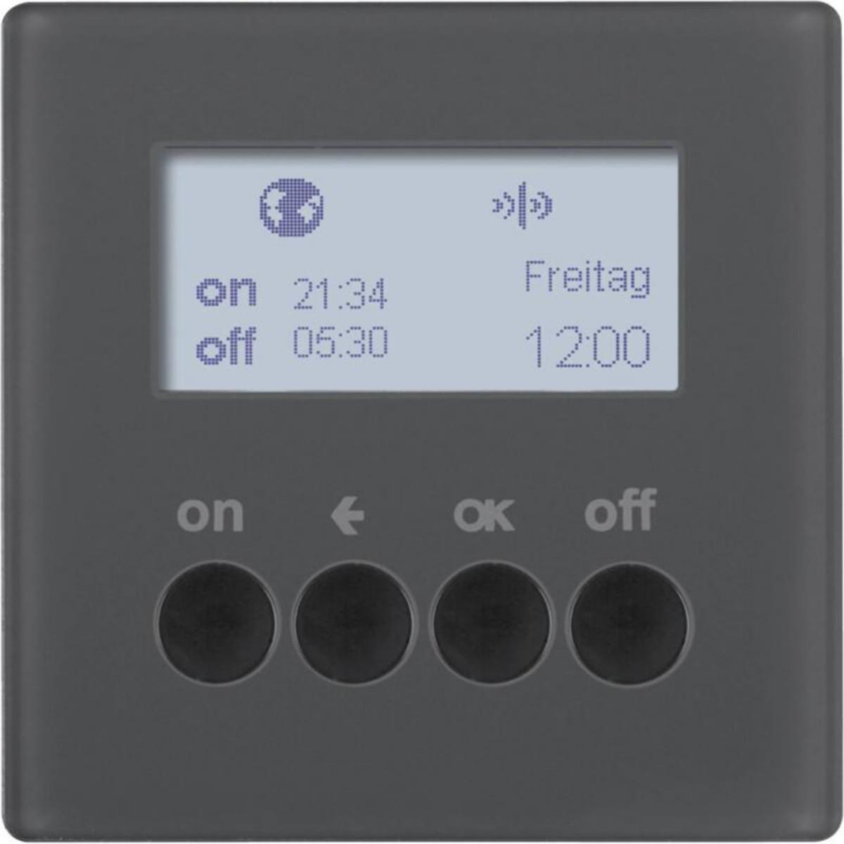 Kellokytkin KNX Hager Q.1 - KELLOKYTKIN KNX Q.1 VKO 1K RF QUICKLINK ANT