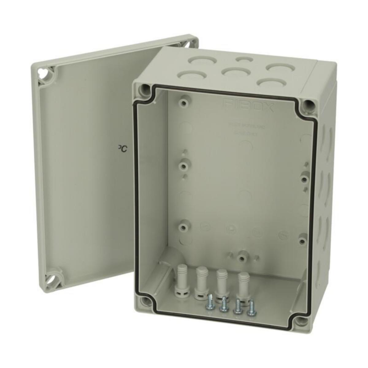 Asennuskotelo PCM Fibox MNX 180x130 - ASENNUSKOTELO PC FIBOX PCM 150/85 XG