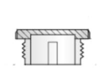 Kierretulppa Dunlop Hiflex BSP ulkokierre muovia