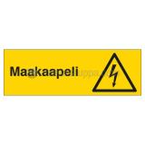 Merkintäkilvet muovia Sähkö ST