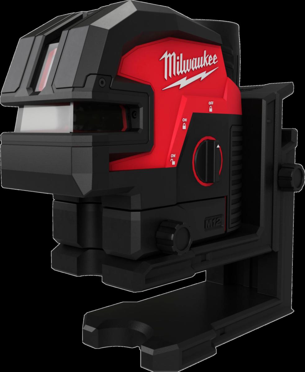 Ristilaseri Milwaukee M12 CLL4P-0C - AKKURISTILASER MILWAUKEE M12 CLL4P-0C