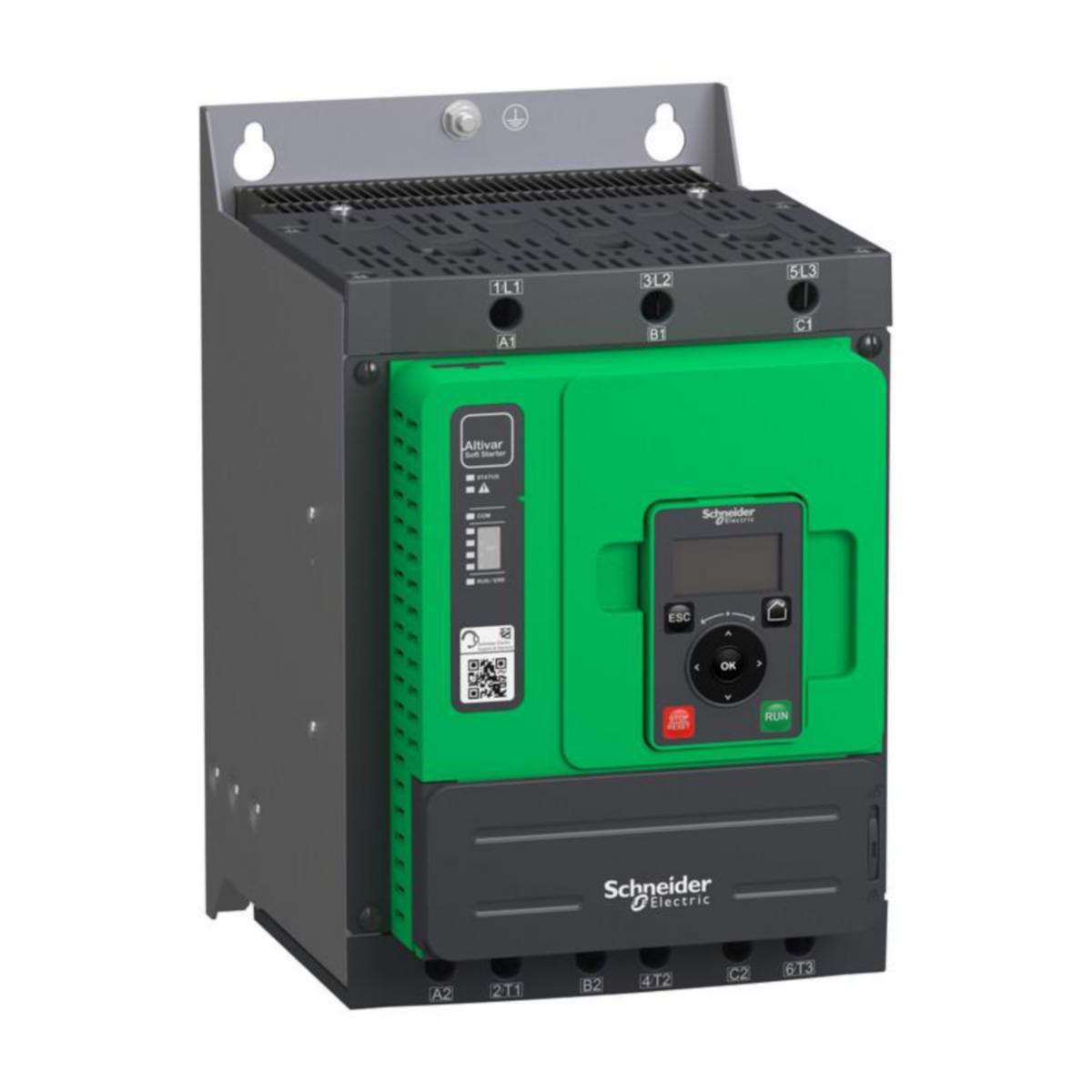 Pehmokäynnistin Schneider Electric Altistart ATS480 - PEHMOKÄYNNISTIN ALTISTART ATS480D75Y, 75A, 208...690V