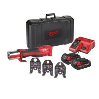 Akkupuristustyökalu Milwaukee M18 BLHPT 202C V-SET