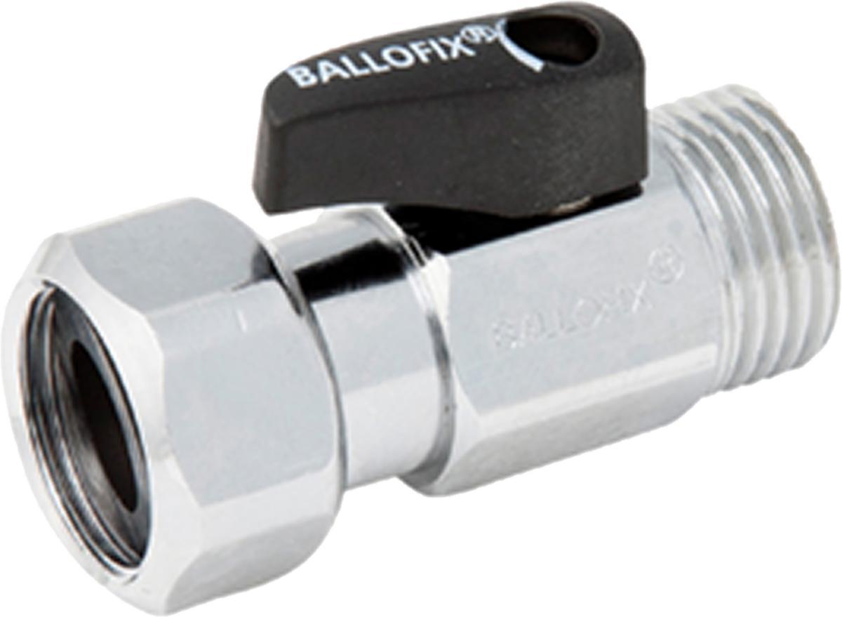 Kuulasulkuventtiili Ballofix kahvalla - KUULASULKUVENTTIILI KAHVALLA 3/4"UK X 3/4" PYÖRIVÄ MUTTERI