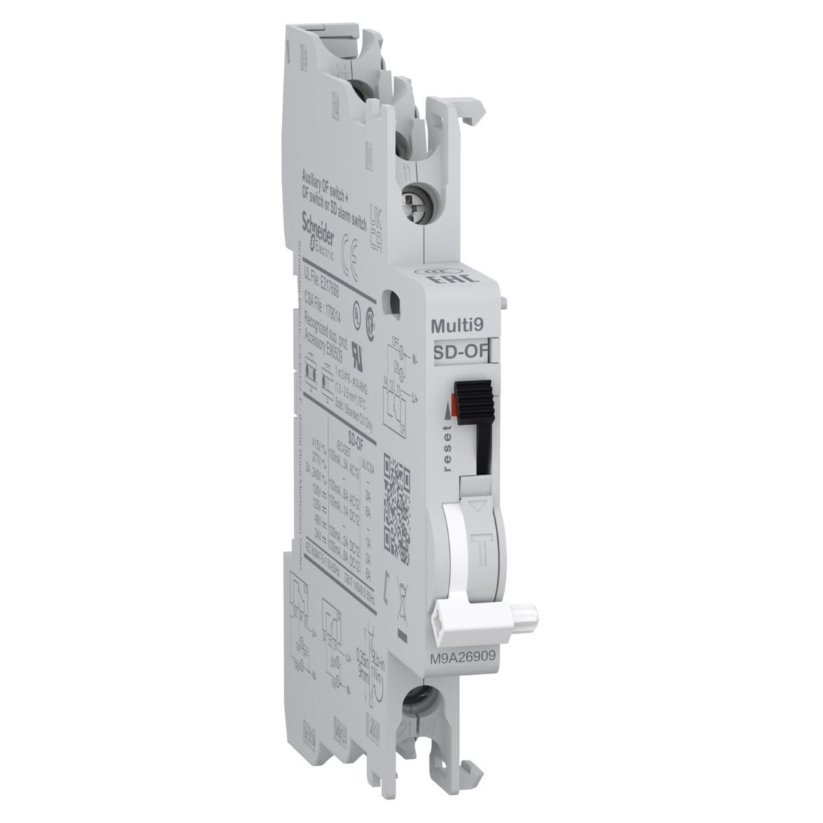 Apukosketin Schneider Electric Acti 9 - APUKOSKETIN MULTI 9 MULTI9 OFSD APU+HÄL 100MA6A