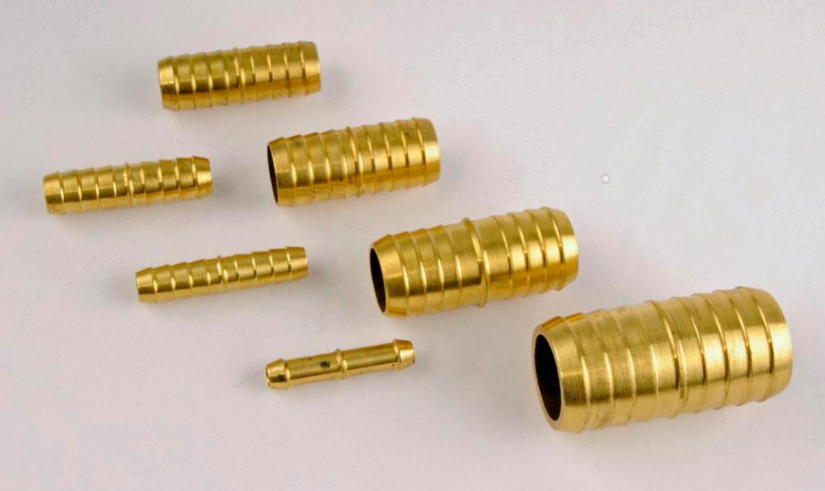 Letkuliitinjatko messinki - LETKUJATKO MESSINKI 16MM