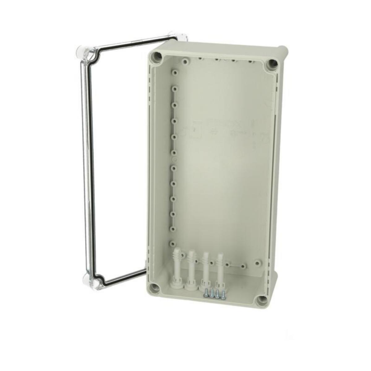 Asennuskotelo PC/ABS Fibox 3819 Solid - ASENNUSKOTELO PC FIBOX PC 3819 13 T