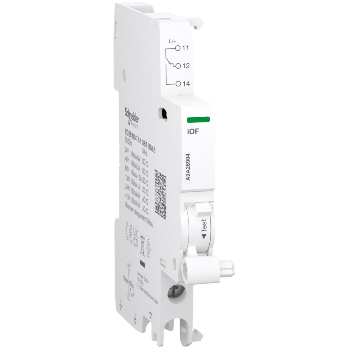 Apukosketin Schneider Electric Acti 9 - APUKOSKETIN ACTI 9 ACTI9 IOF APUKOSK VK A 100MA6A