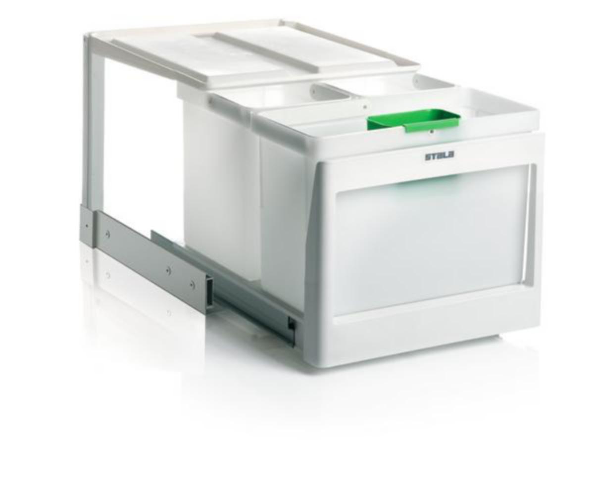 Jätevaunu Stala EKO-3SK, kolme jäteastiaa - JÄTEYKSIKKÖ EKO-3SK
