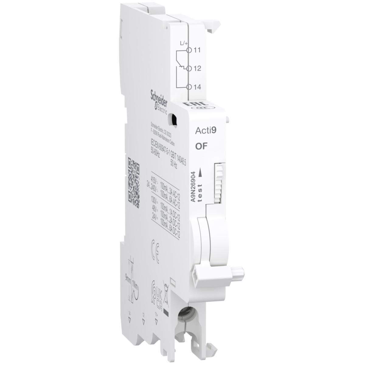 Apukosketin Schneider Electric Acti 9 - APUKOSKETIN ACTI 9 ACTI9 C60C120 APUKOSK 100MA6A
