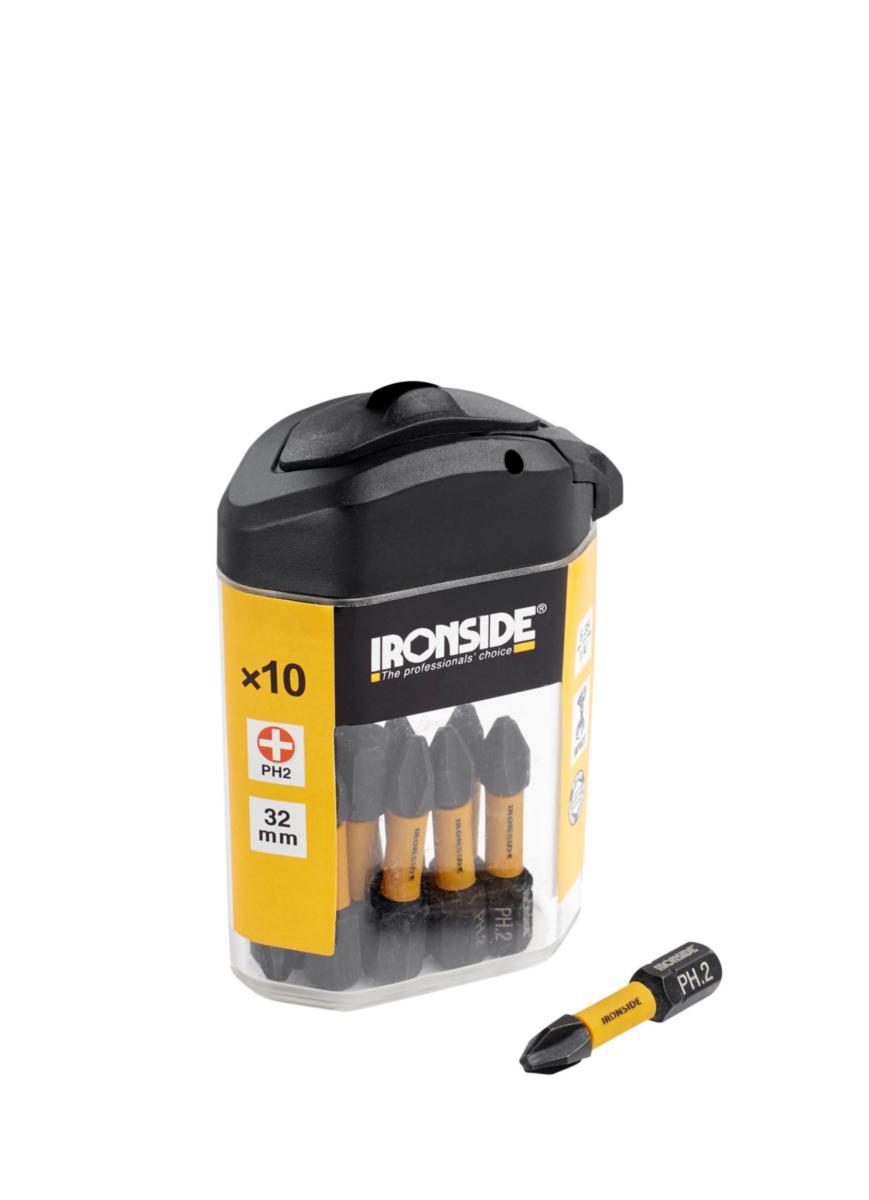 Impact-kärki Ironside Torx 10kpl - IMPACT KÄRKI 32MM TX20 10KPL IRONSIDE 201234