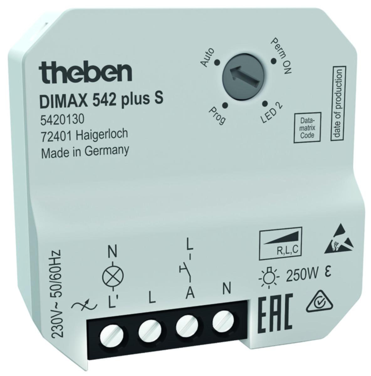 Säädin Theben Dimax 542 - SÄÄDIN THEBEN DIMAX 542 PLUS S