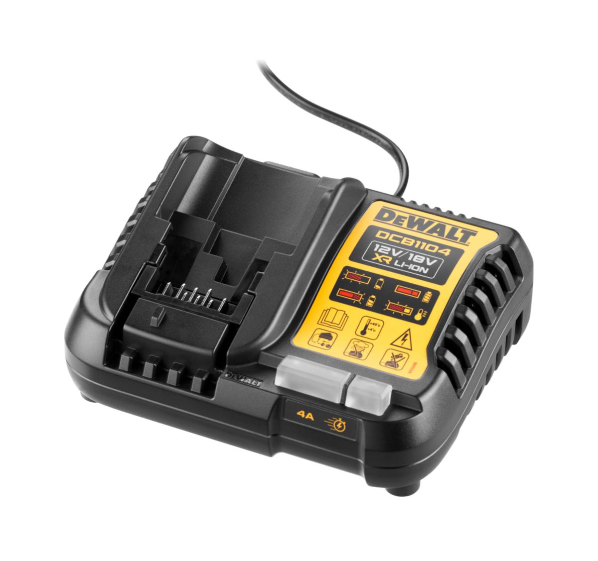 Monijännitelaturi Dewalt DCB1104 - MONIJÄNNITELATURI DEWALT XR 4A