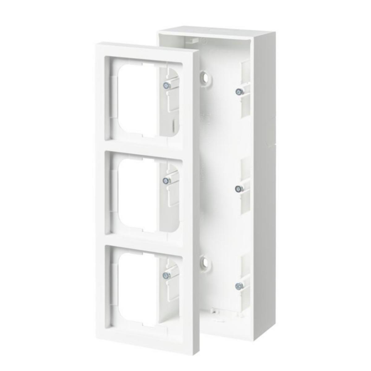 Pintakotelo ABB Impressivo 80mm - PINTAKOTELO IMPRESSIVO 3OS/IP20 54/80MM MVAL