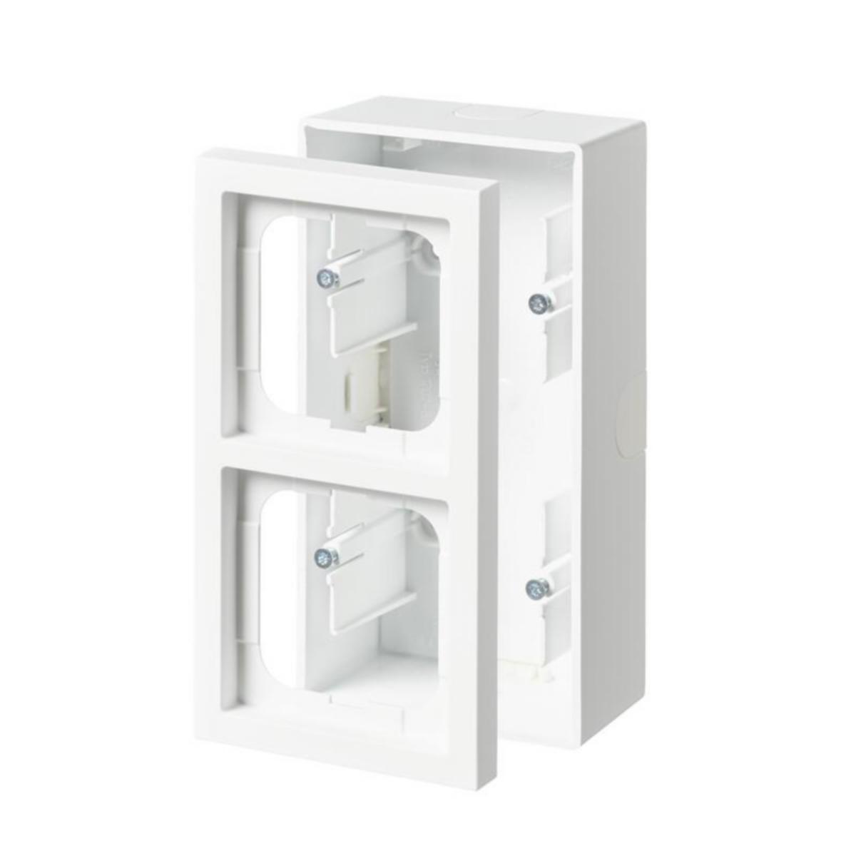 Pintakotelo ABB Impressivo 80mm - PINTAKOTELO IMPRESSIVO 2OS/IP20 54/80MM MVAL