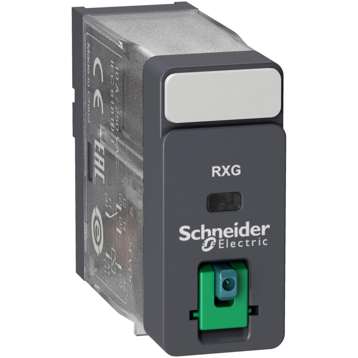 Pistokantarele Schneider Electric Zelio - PISTOKANTARELE ZELIO RXG11BD 24VDC 1 C/O 10A LUK