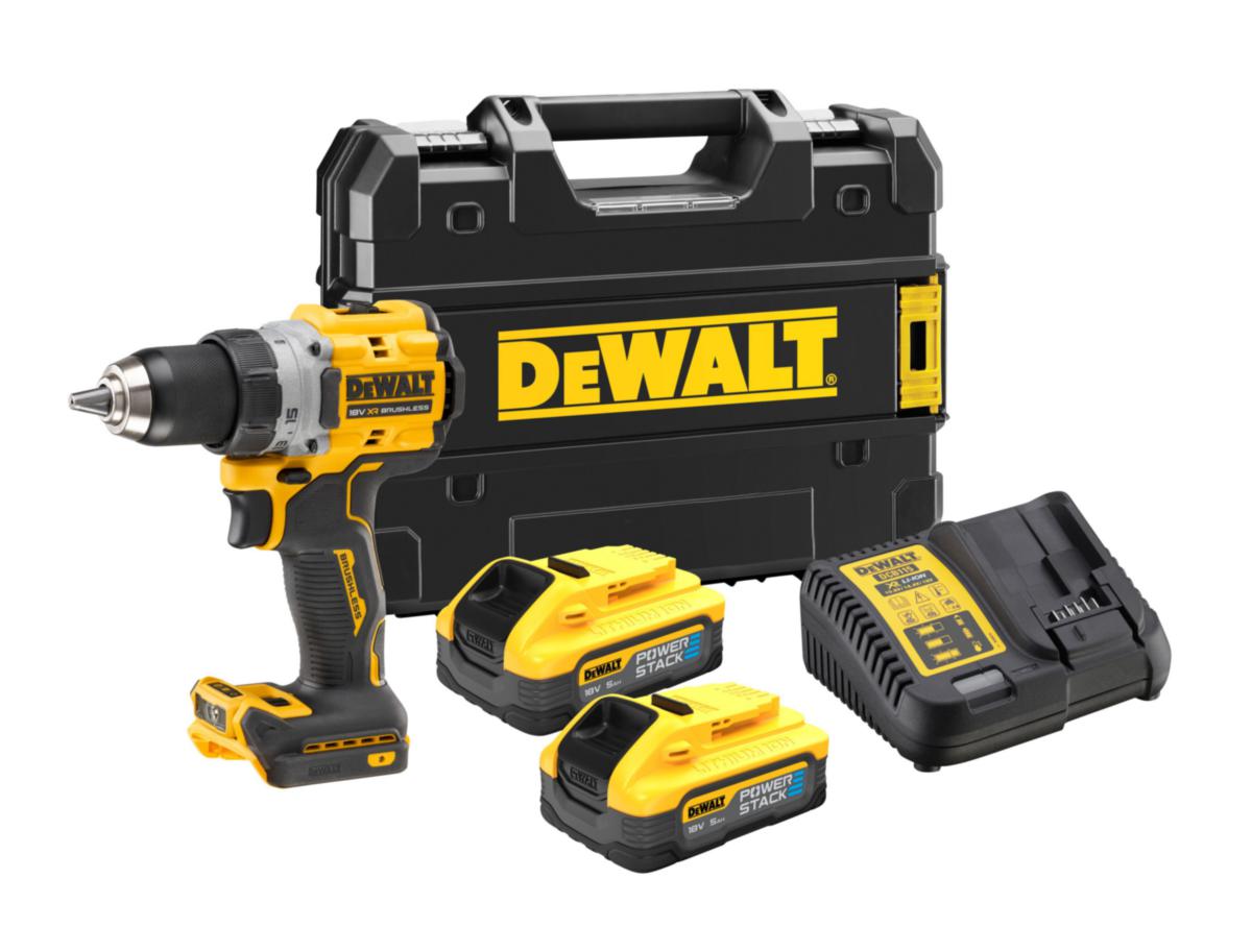 Akkuporakone Dewalt DCD800H2T - AKKUPORAKONE PS + TSTAK DEWALT 18V XR 90NM 2X5AH
