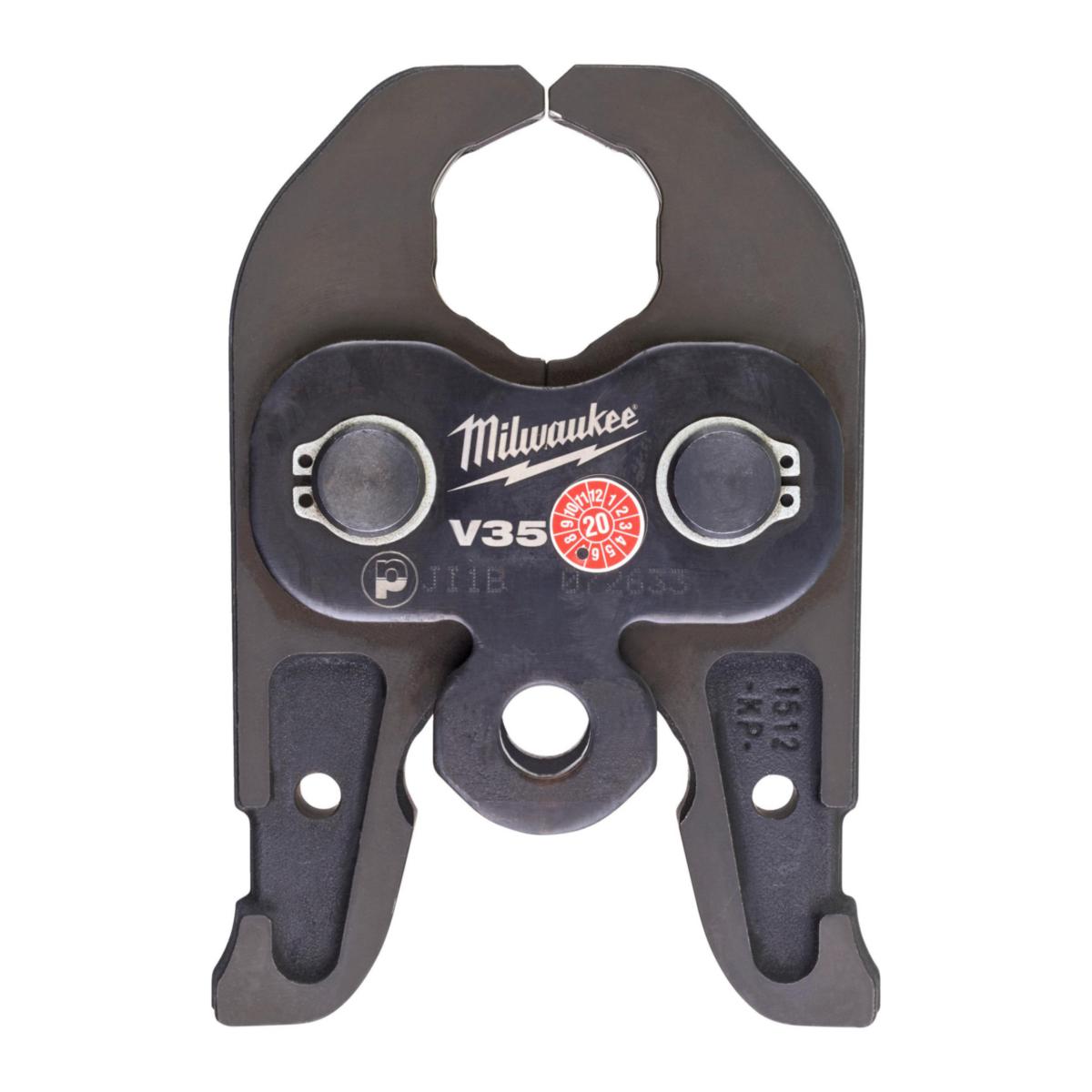Puristusleuka Milwaukee J18 V-profiili - PURISTUSLEUKA J18-V35 MILWAUKEE PURISTUSLEUKA J18-35