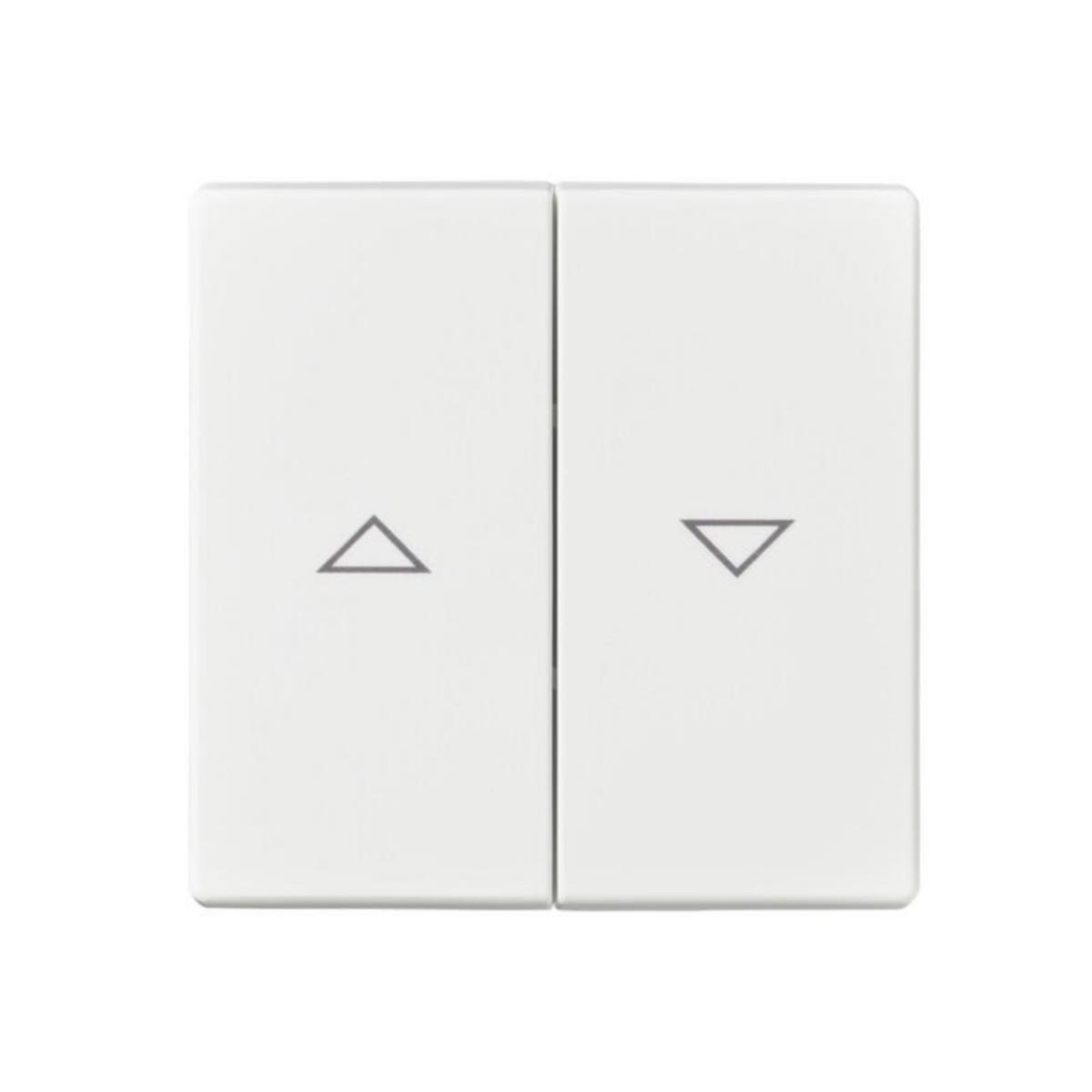 Vipu ABB Impressivo 2-osainen ylös/alas merkinnällä - VIPU IMPRESSIVO VIPU2/IP21 "YLÖS/ALAS" MVAL